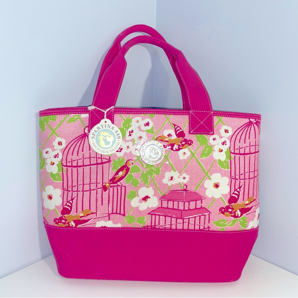 Spartina 449 Wilson Seabreeze Woven Tote BRAND NEW